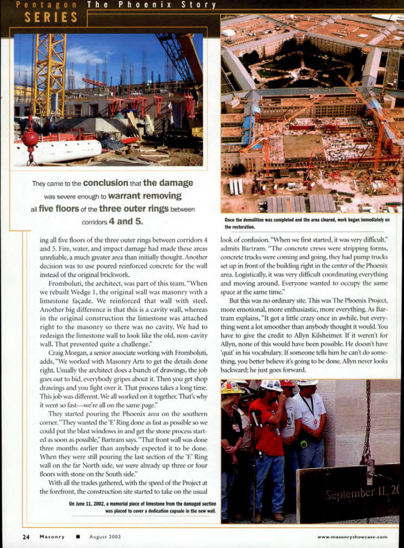 Masonry Magazine August 2002 Page. 26