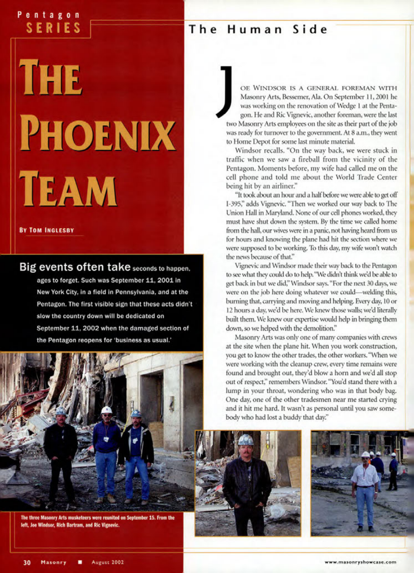 Masonry Magazine August 2002 Page. 32