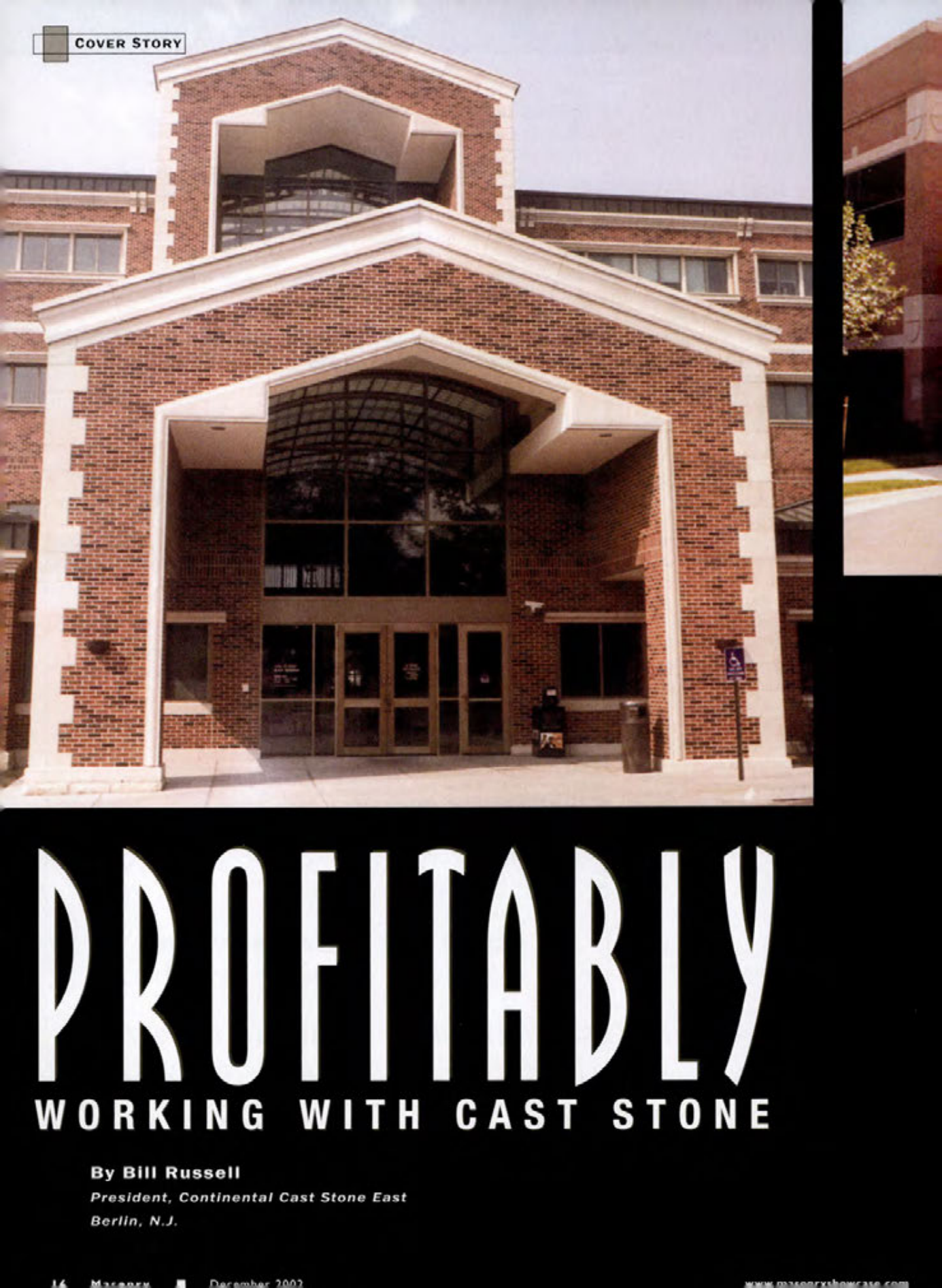 Masonry Magazine December 2002 Page. 18