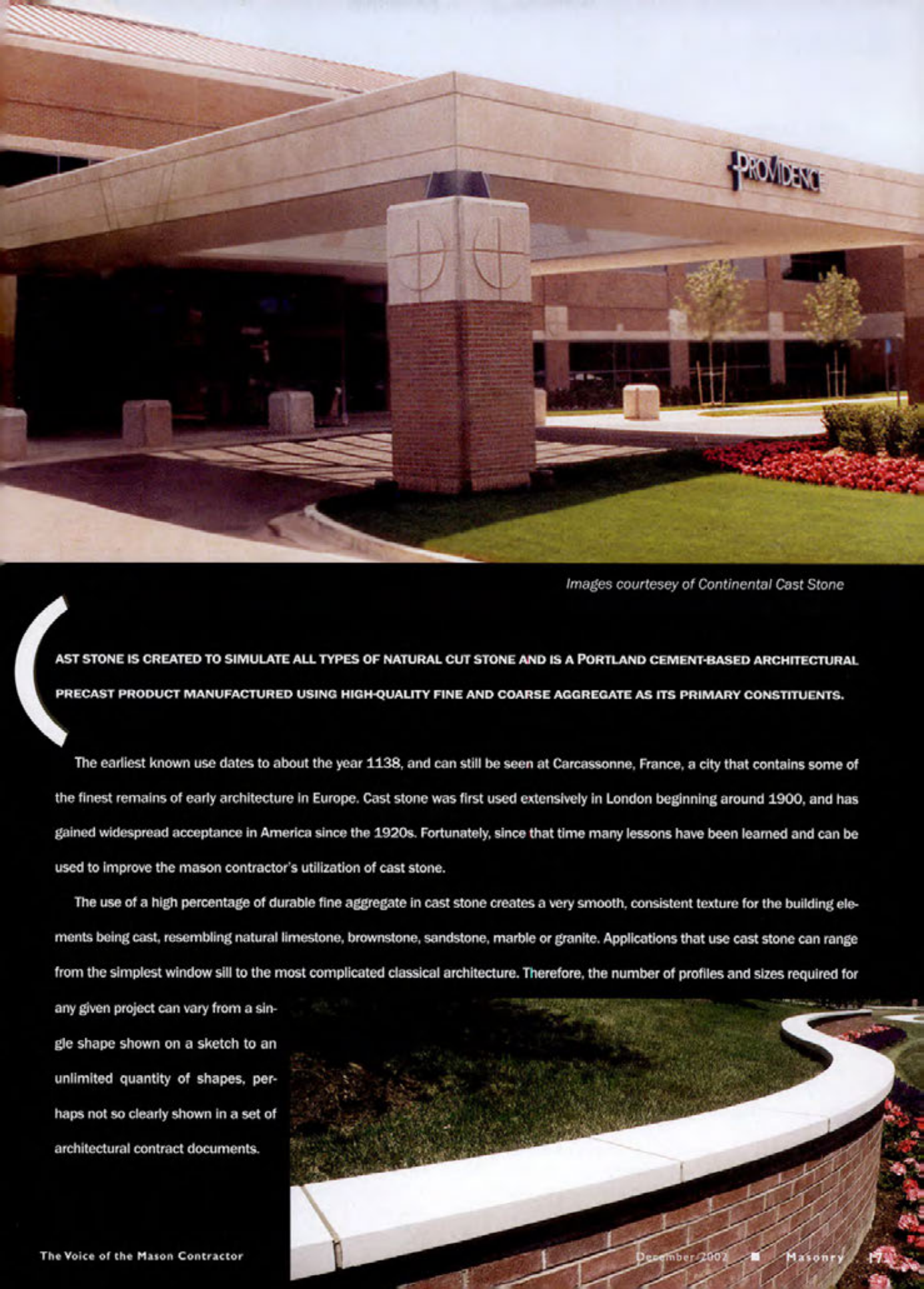 Masonry Magazine December 2002 Page. 19