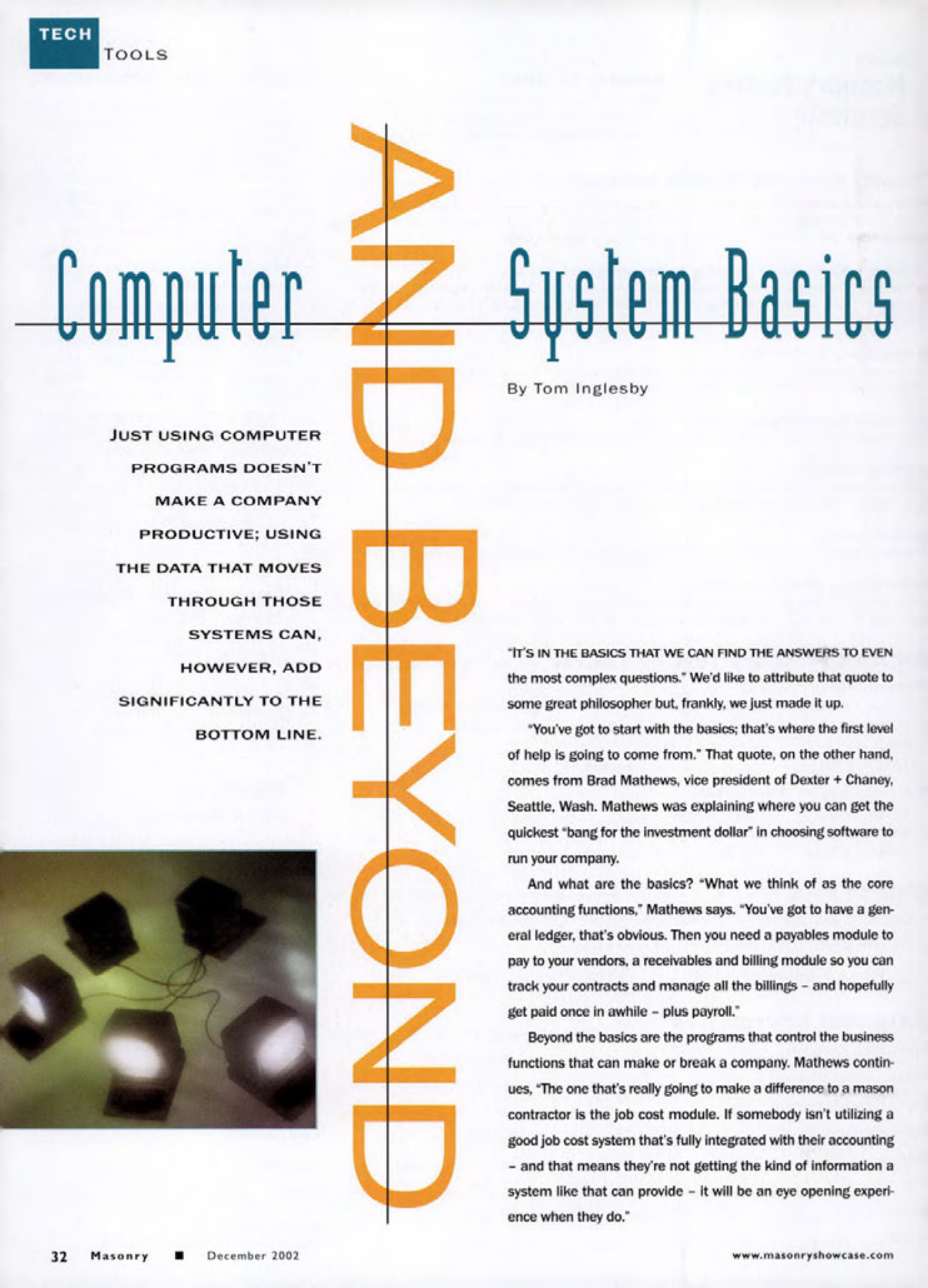 Masonry Magazine December 2002 Page. 34