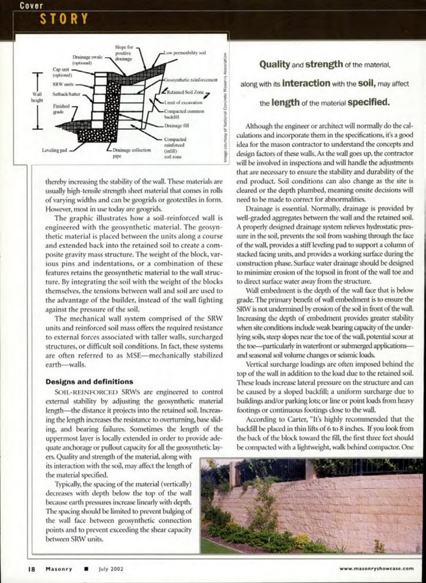 Masonry Magazine July 2002 Page. 20