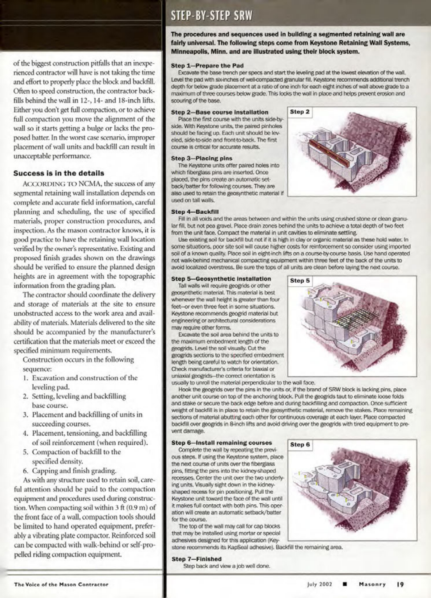 Masonry Magazine July 2002 Page. 21