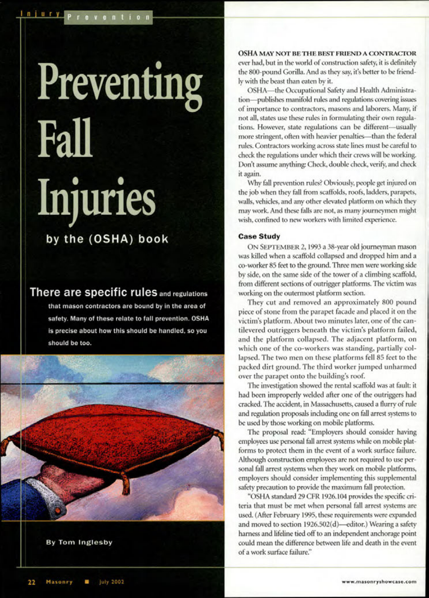 Masonry Magazine July 2002 Page. 24