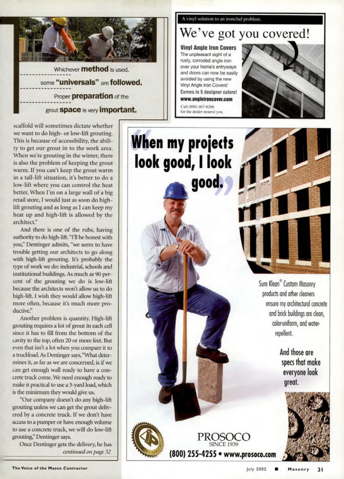 Masonry Magazine July 2002 Page. 33