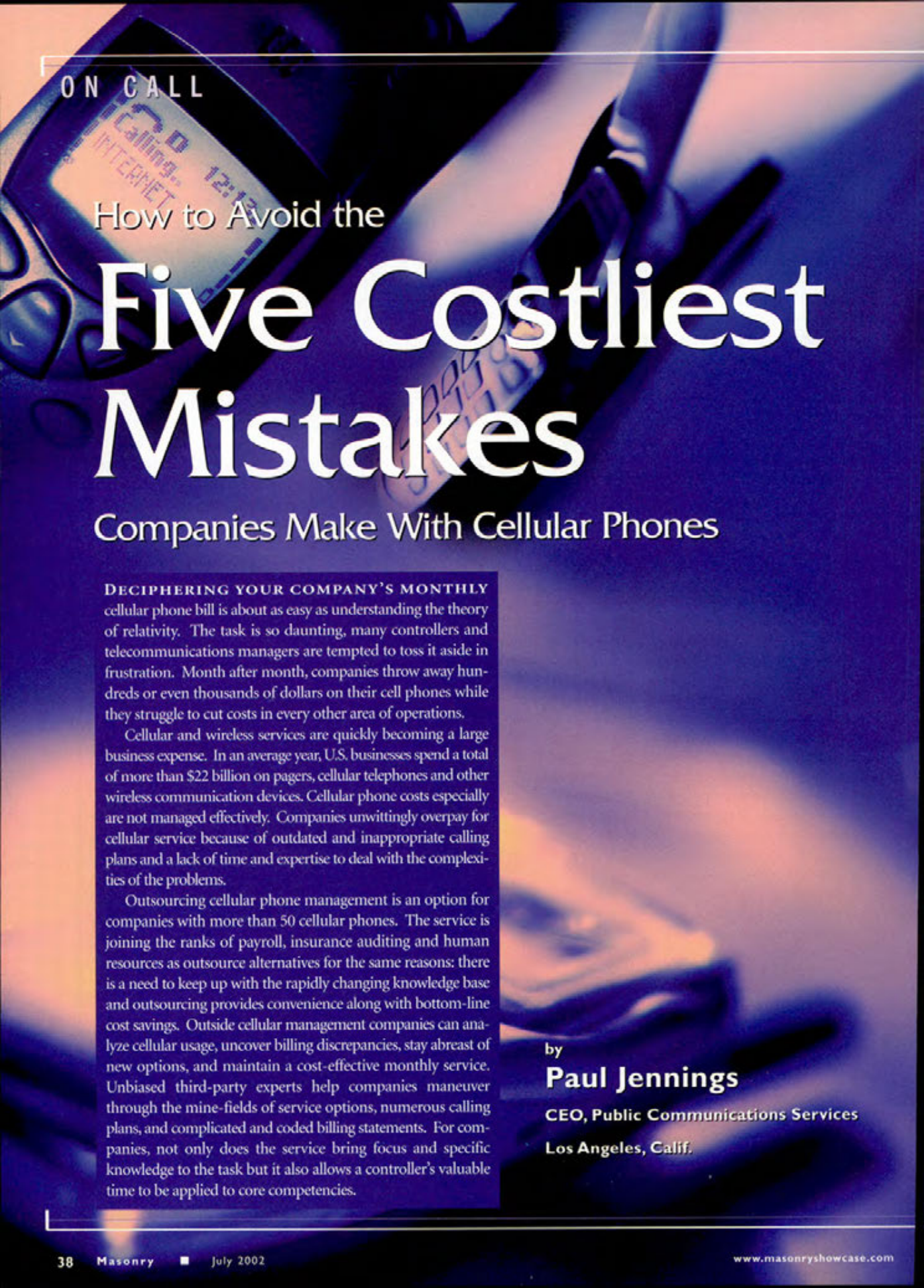 Masonry Magazine July 2002 Page. 40
