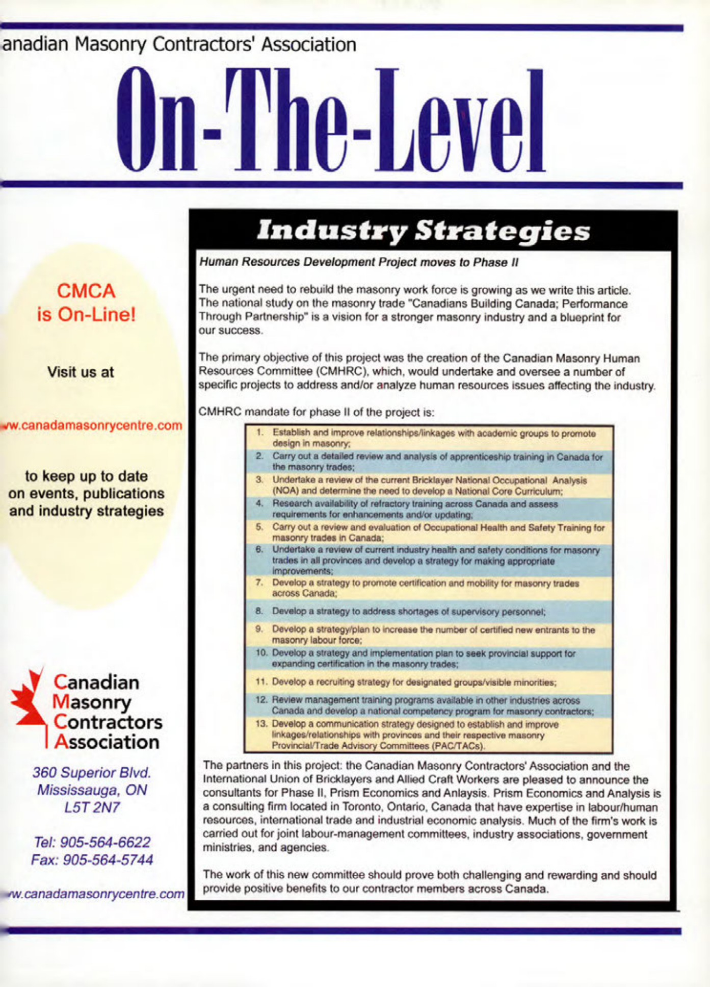 Masonry Magazine July 2002 Page. 49