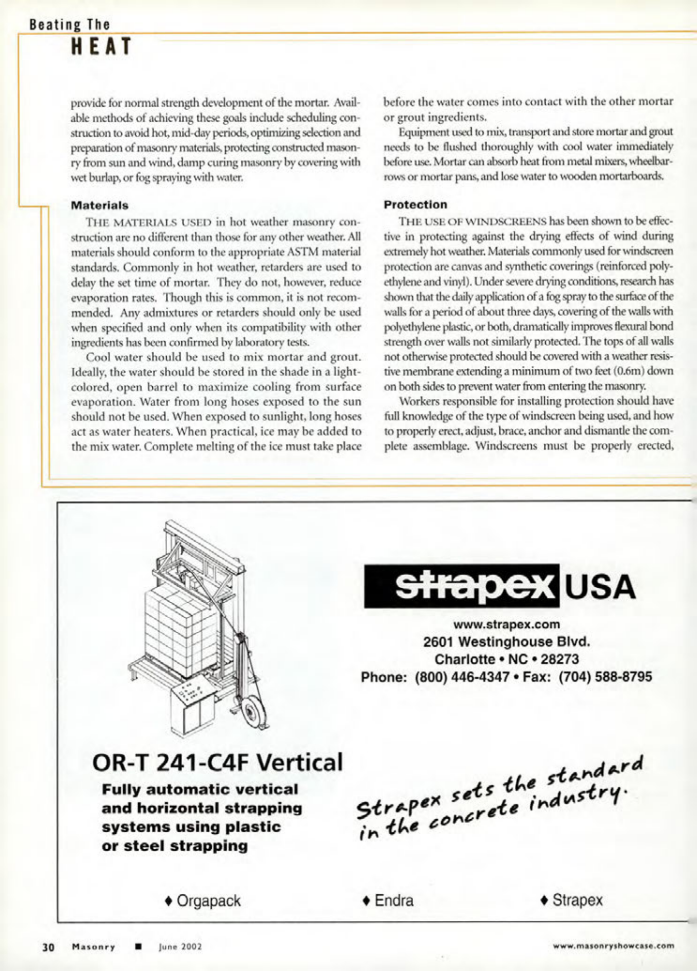 Masonry Magazine June 2002 Page. 32