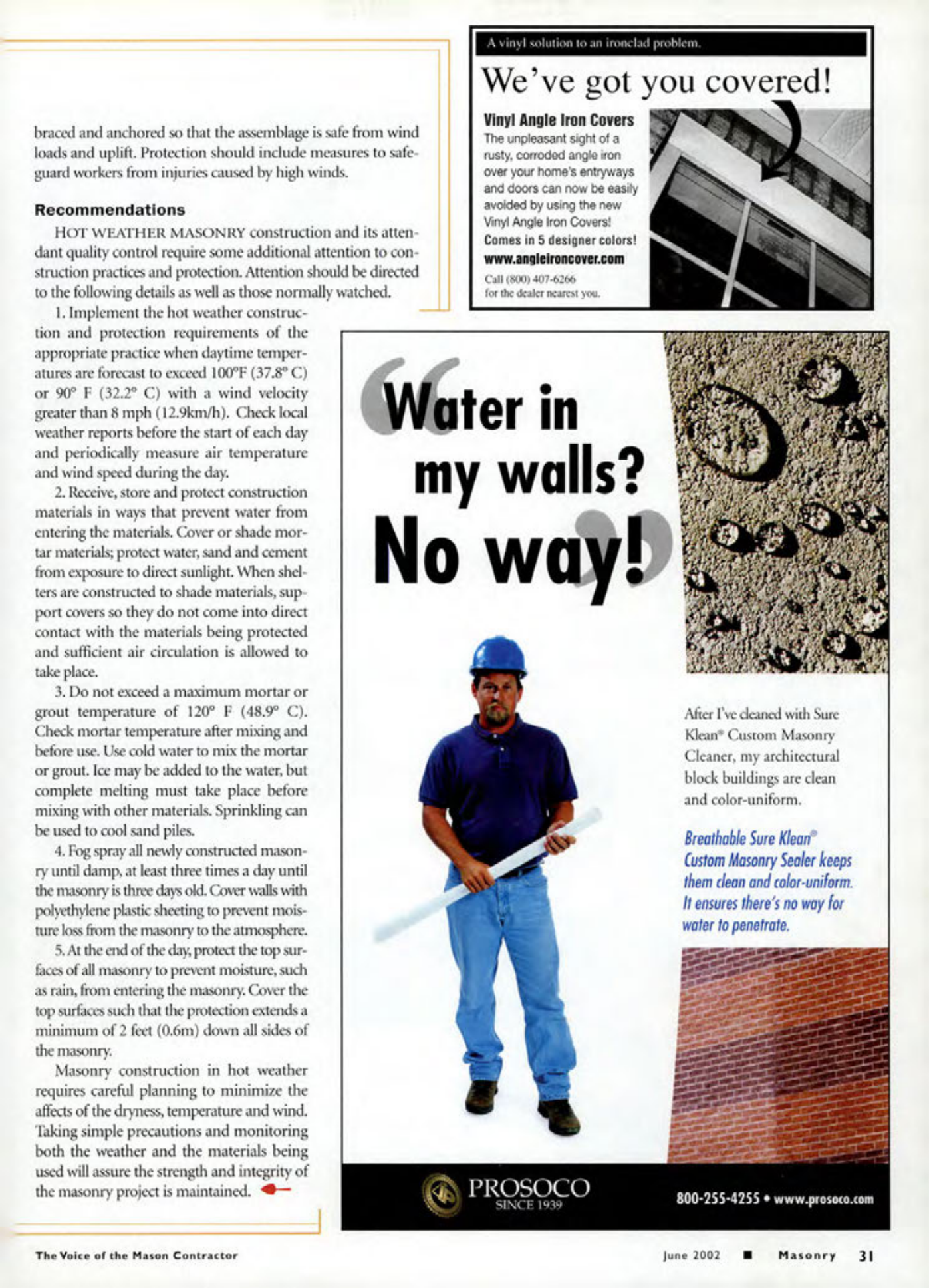 Masonry Magazine June 2002 Page. 33