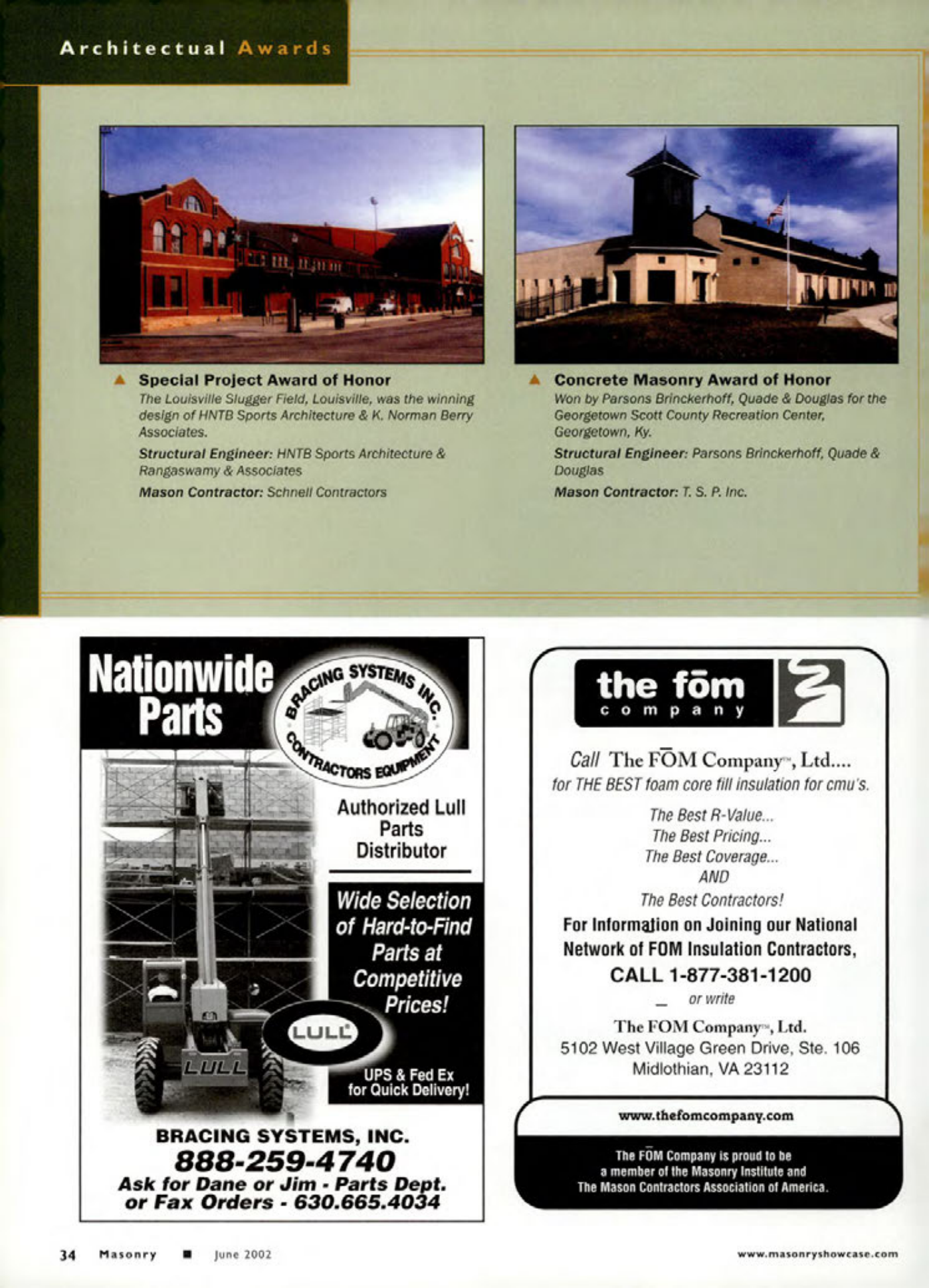 Masonry Magazine June 2002 Page. 36