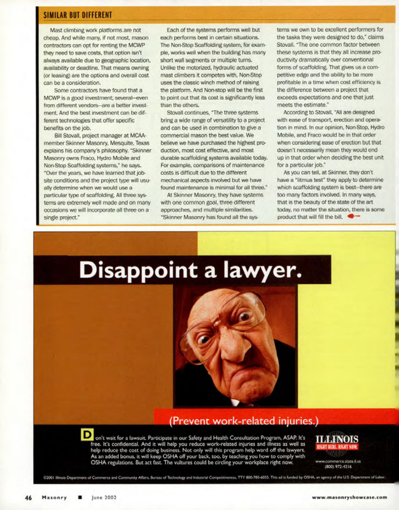 Masonry Magazine June 2002 Page. 48