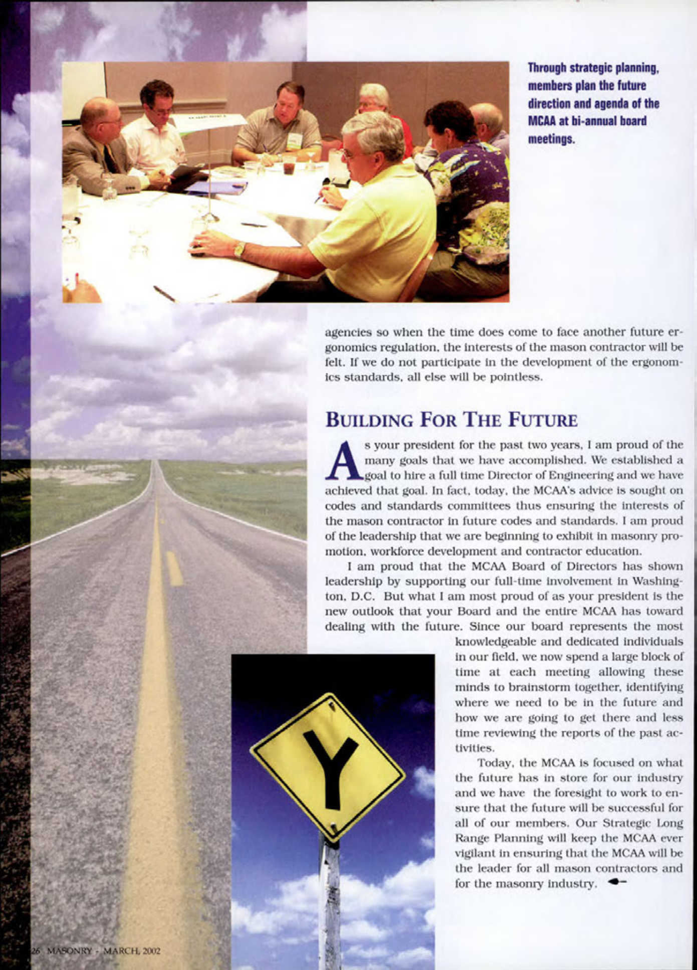 Masonry Magazine March 2002 Page. 26