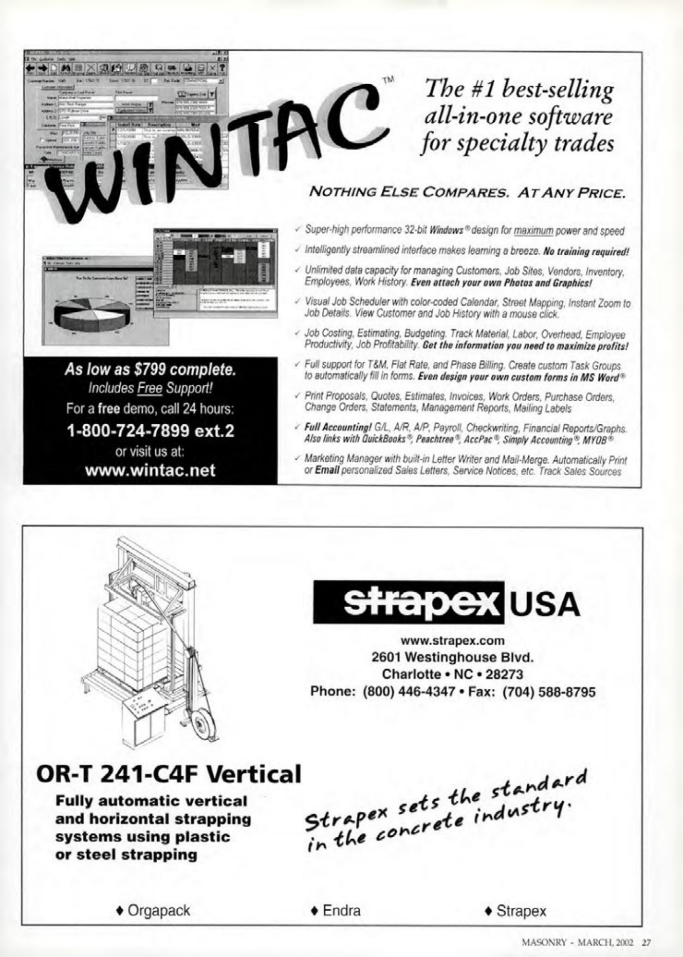 Masonry Magazine March 2002 Page. 27