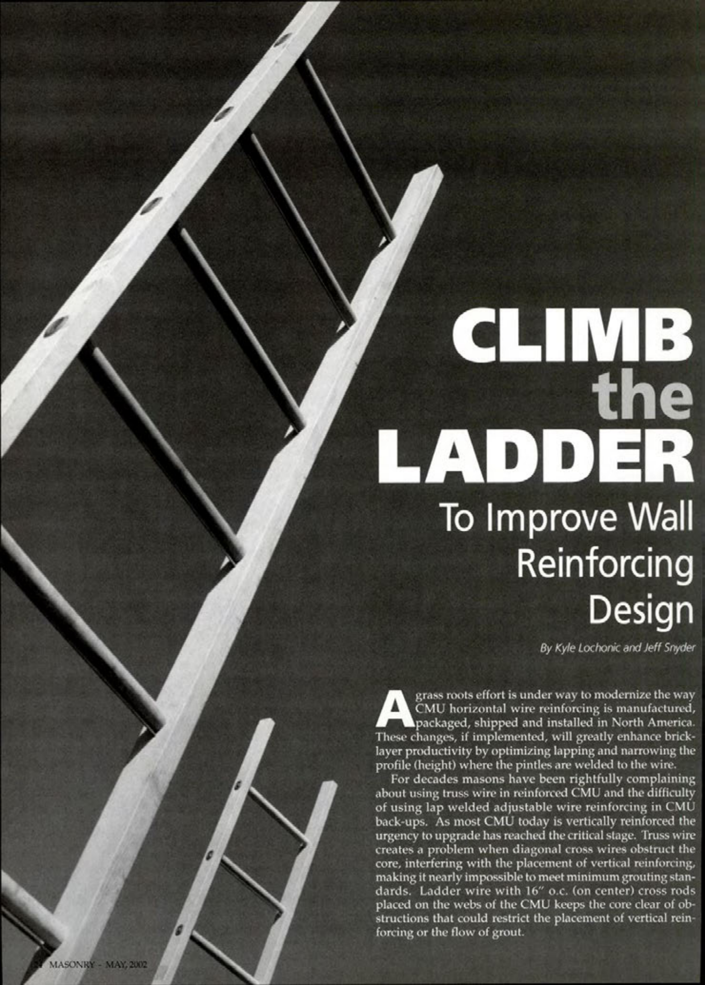 Masonry Magazine May 2002 Page. 24
