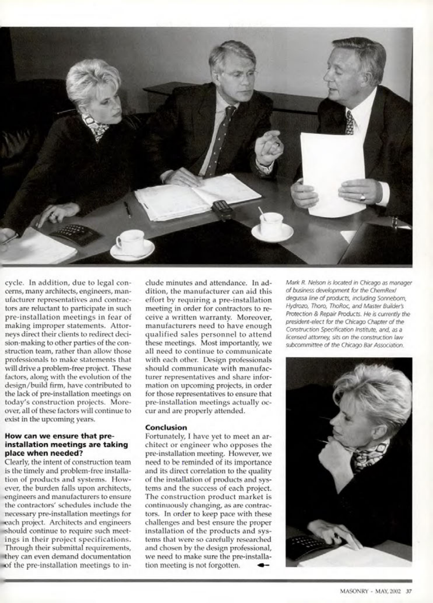 Masonry Magazine May 2002 Page. 37