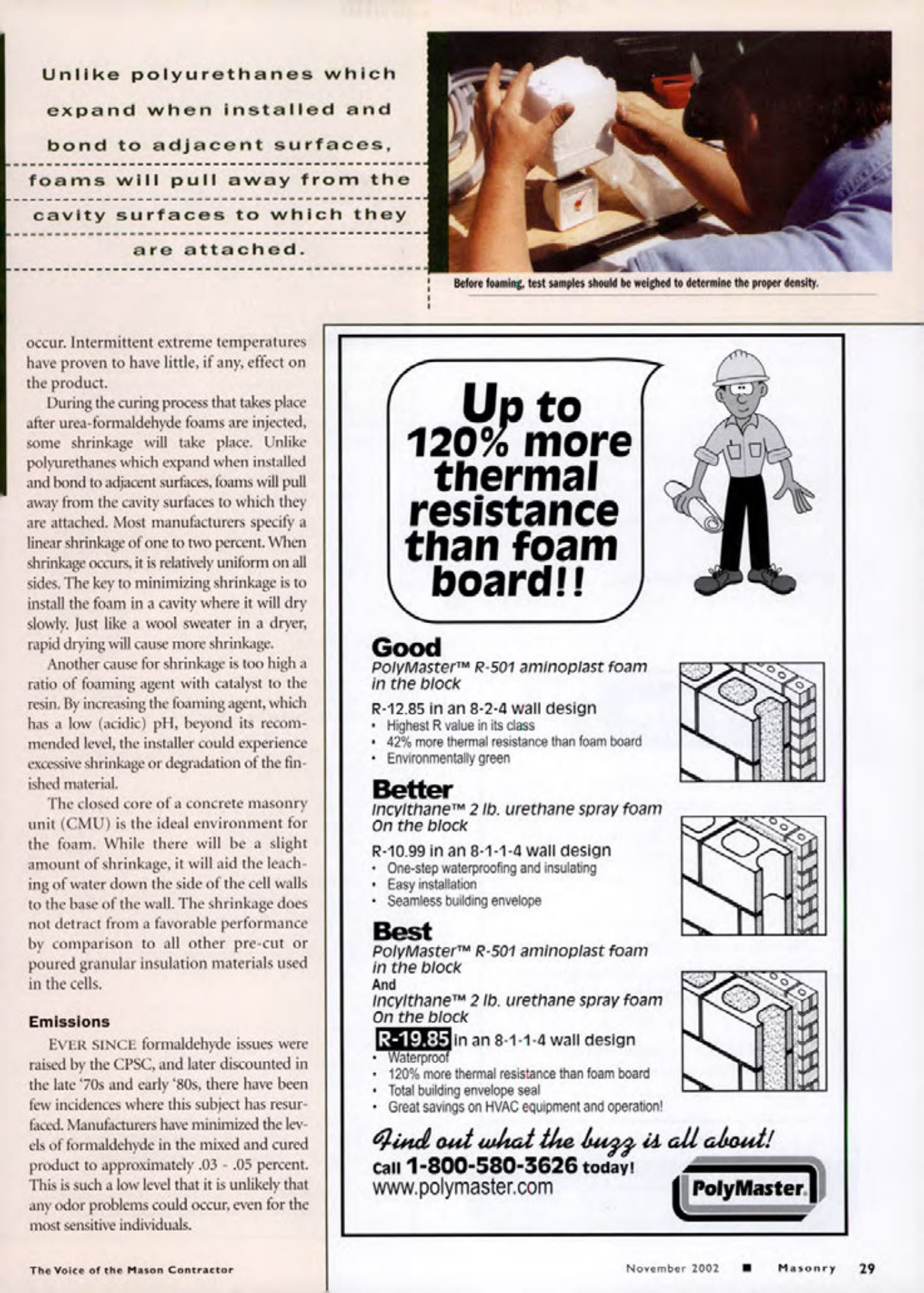 Masonry Magazine November 2002 Page. 31