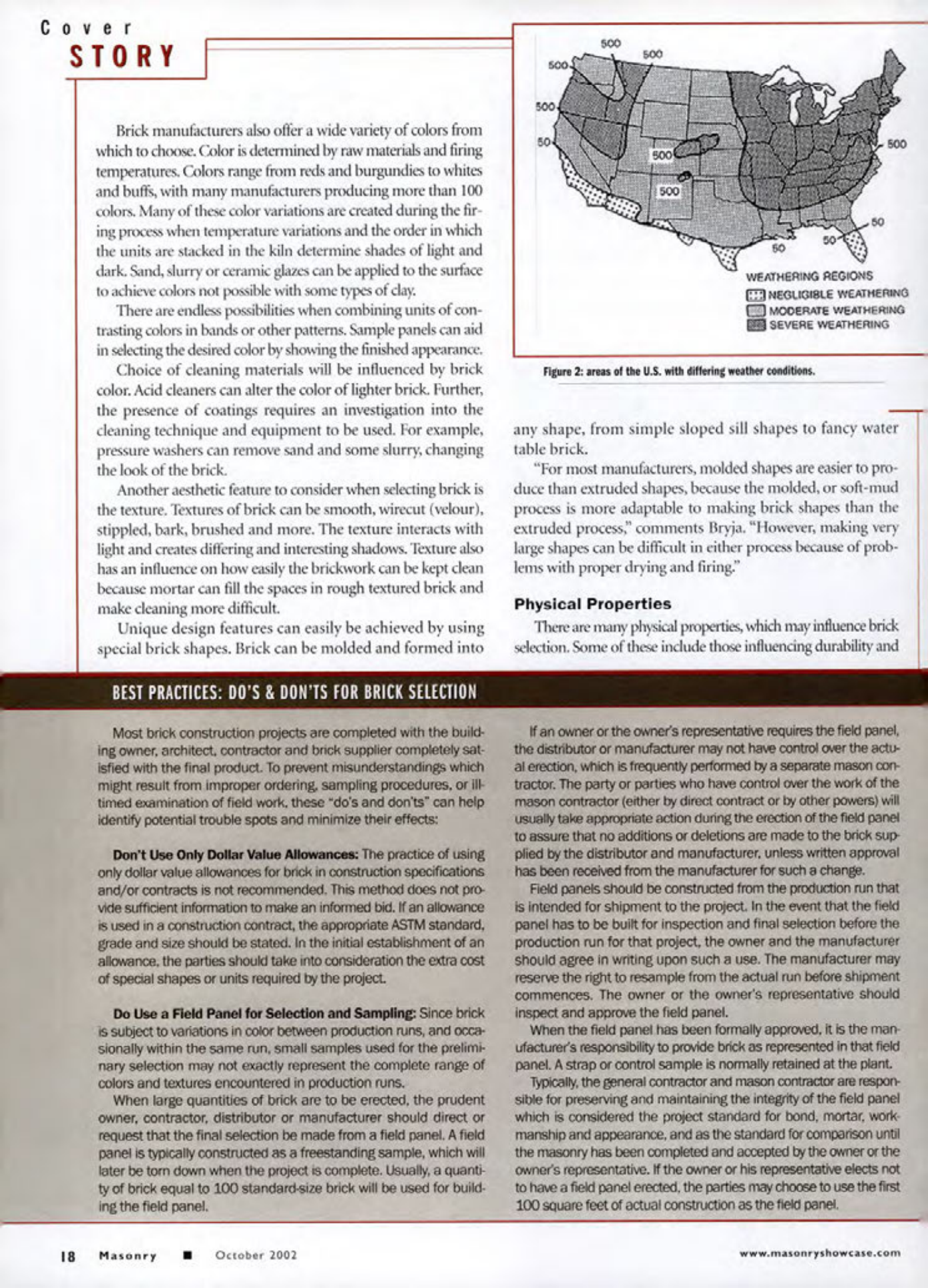 Masonry Magazine October 2002 Page. 20