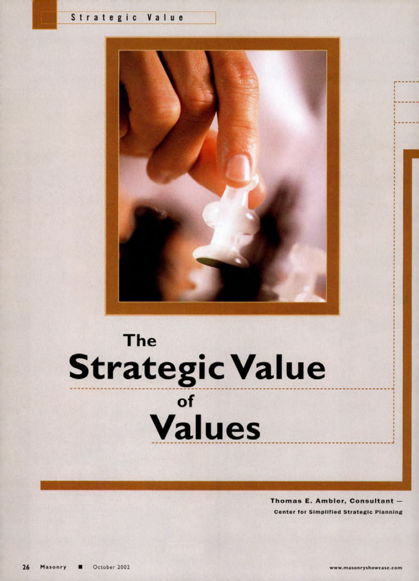 Masonry Magazine October 2002 Page. 28