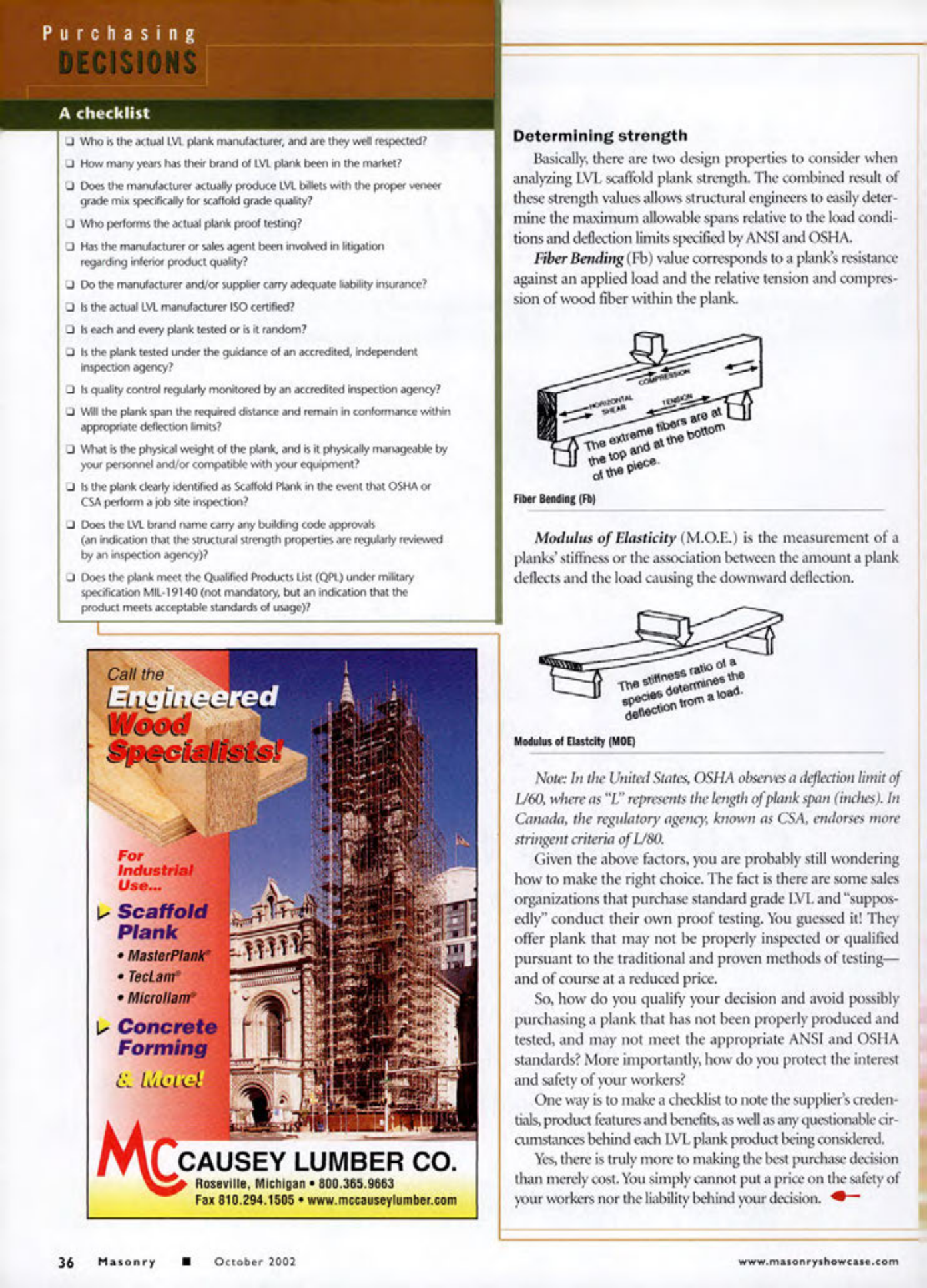 Masonry Magazine October 2002 Page. 38