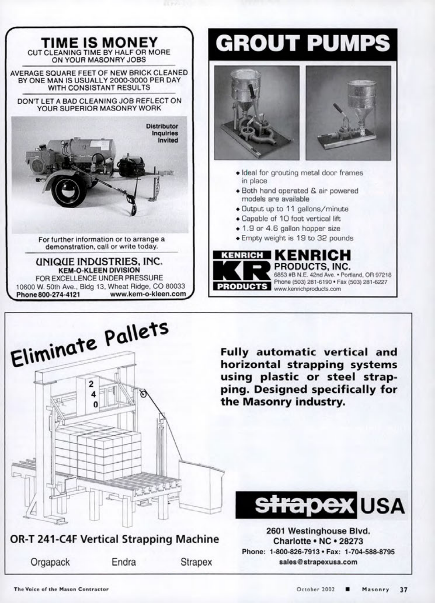 Masonry Magazine October 2002 Page. 39