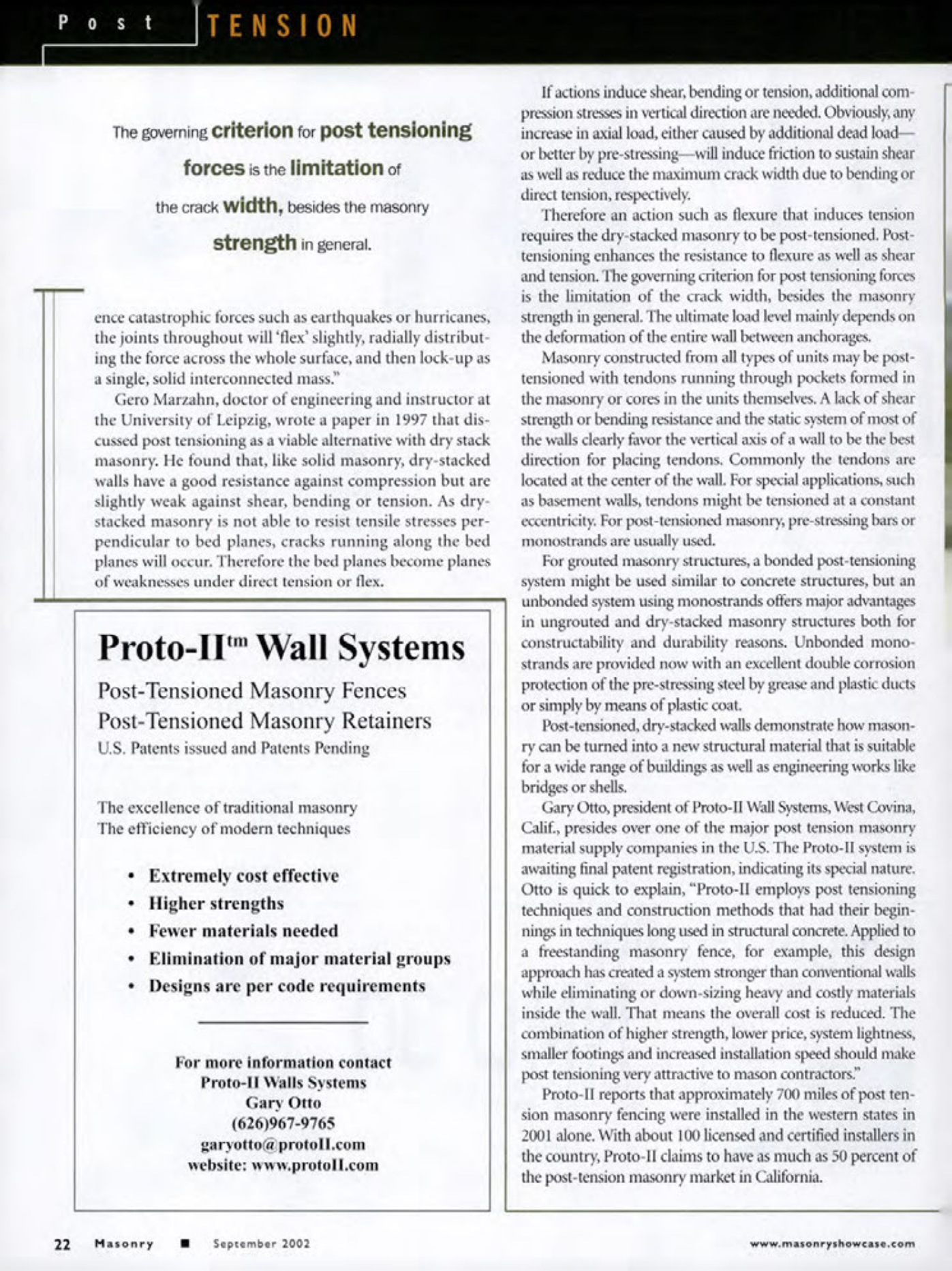 Masonry Magazine September 2002 Page. 24