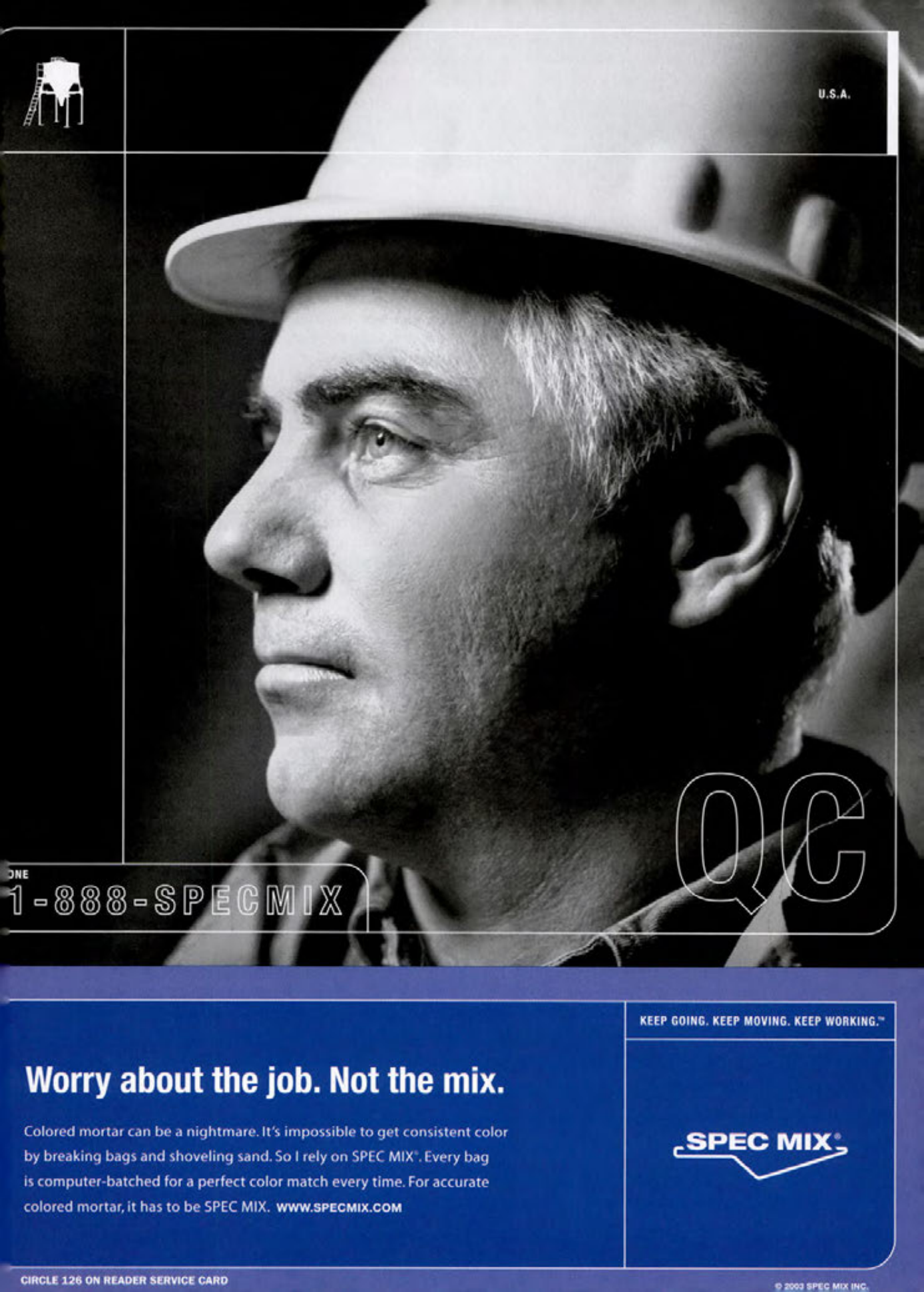 Masonry Magazine April 2003 Page. 3
