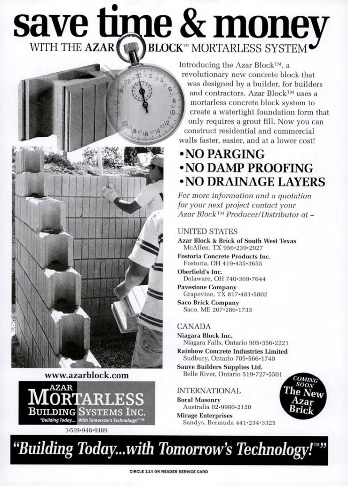 Masonry Magazine April 2003 Page. 11
