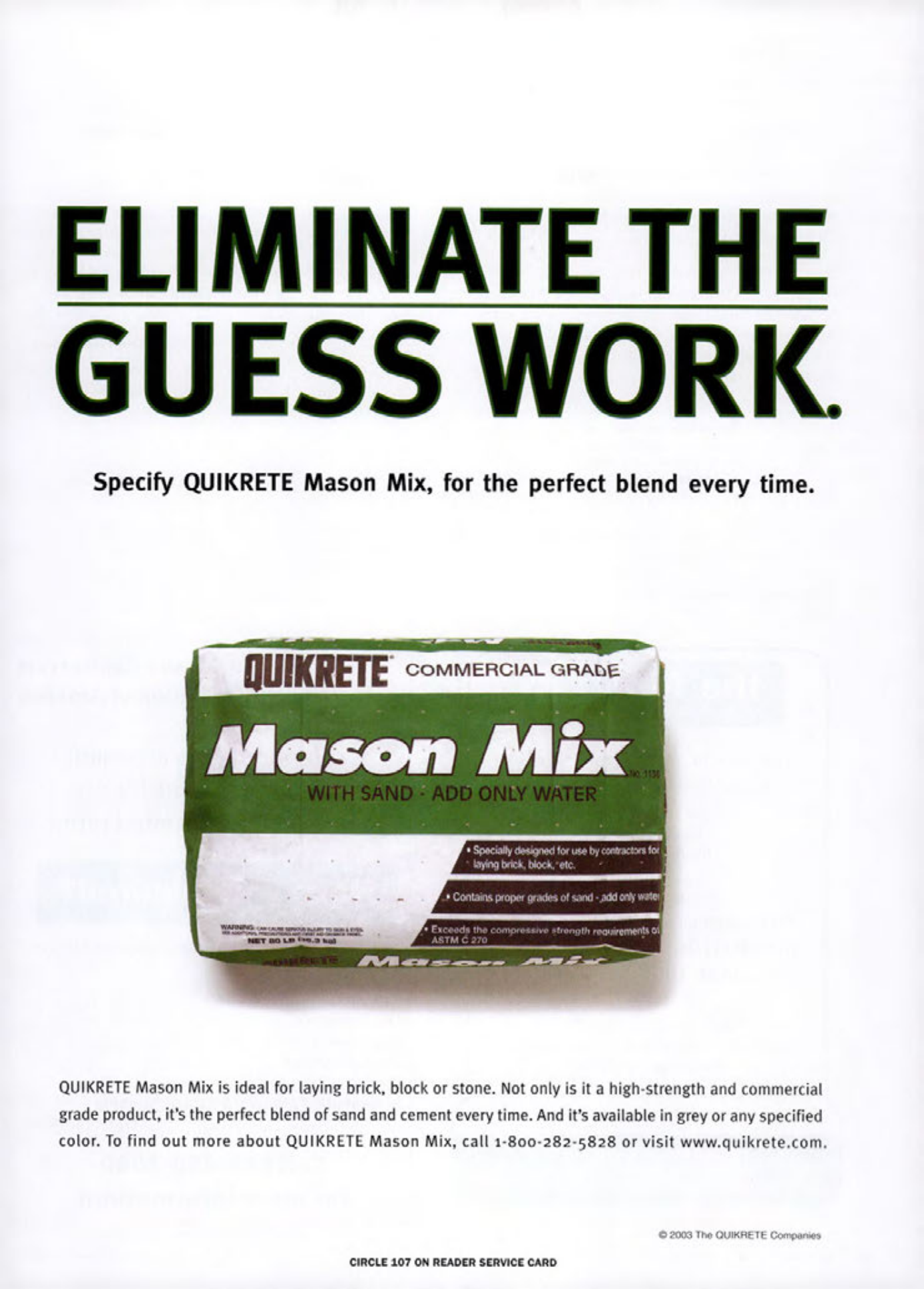 Masonry Magazine April 2003 Page. 17