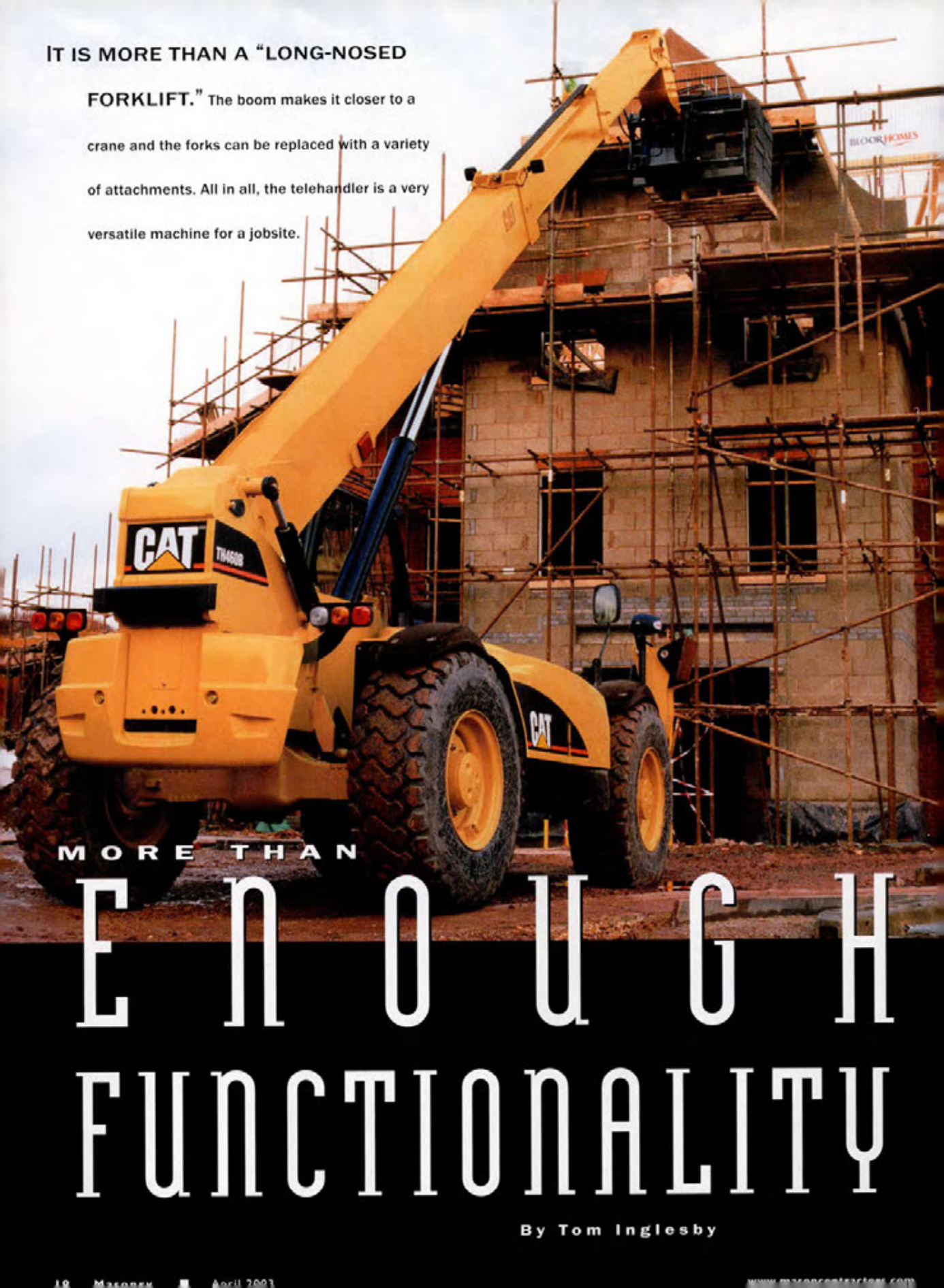 Masonry Magazine April 2003 Page. 20