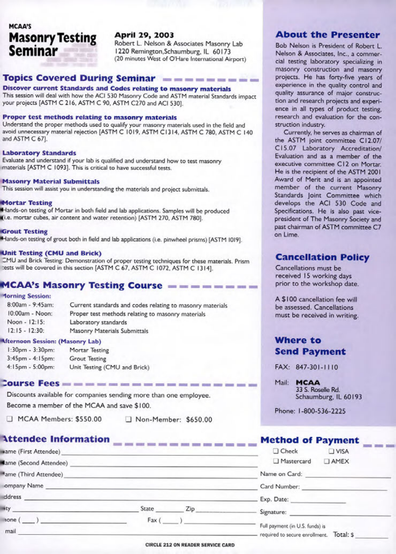 Masonry Magazine April 2003 Page. 47