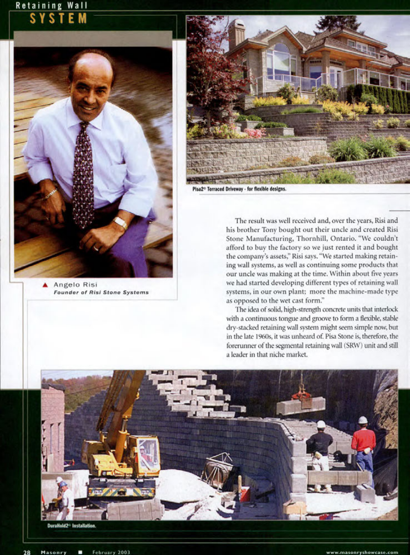 Masonry Magazine February 2003 Page. 30