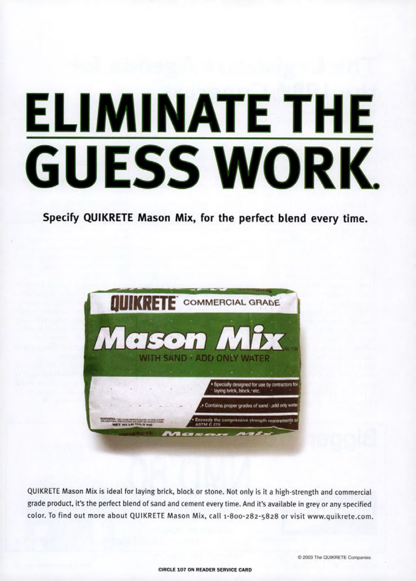 Masonry Magazine January 2003 Page. 13