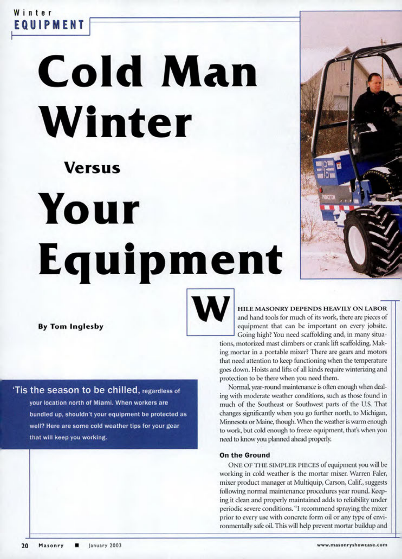 Masonry Magazine January 2003 Page. 24