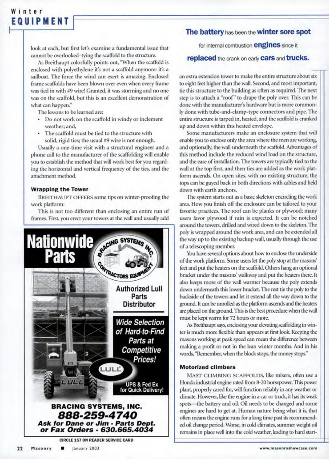 Masonry Magazine January 2003 Page. 26