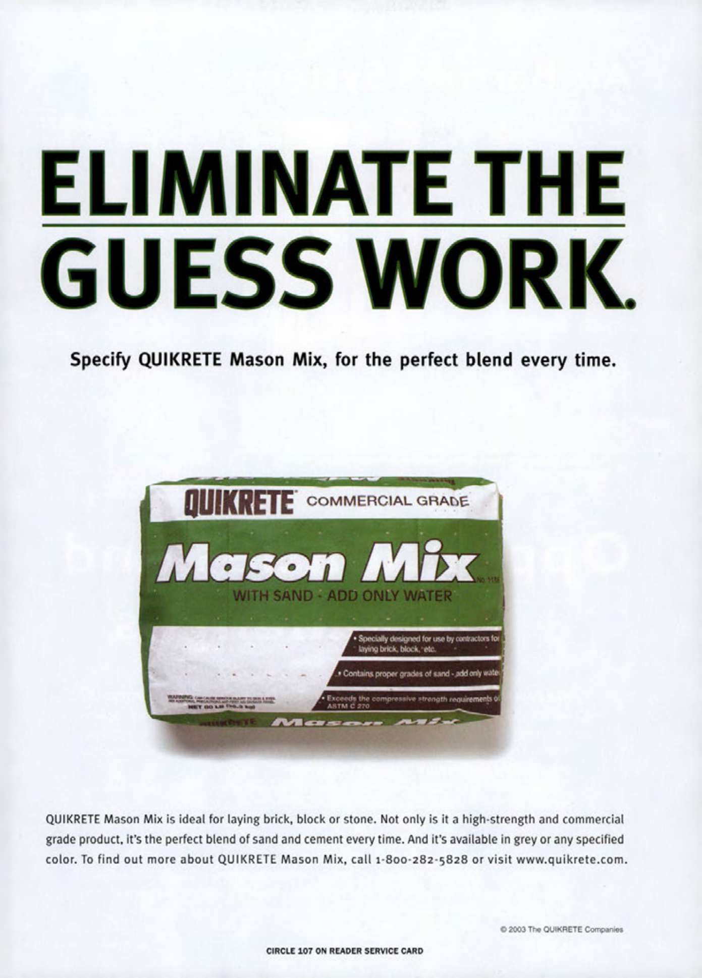 Masonry Magazine July 2003 Page. 15
