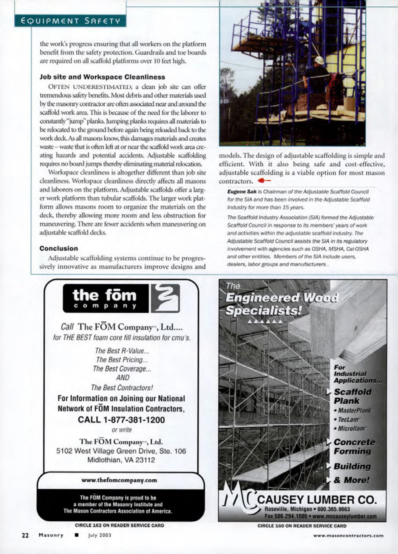 Masonry Magazine July 2003 Page. 24