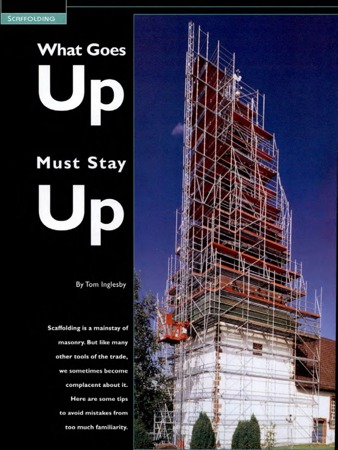 Masonry Magazine March 2003 Page. 18