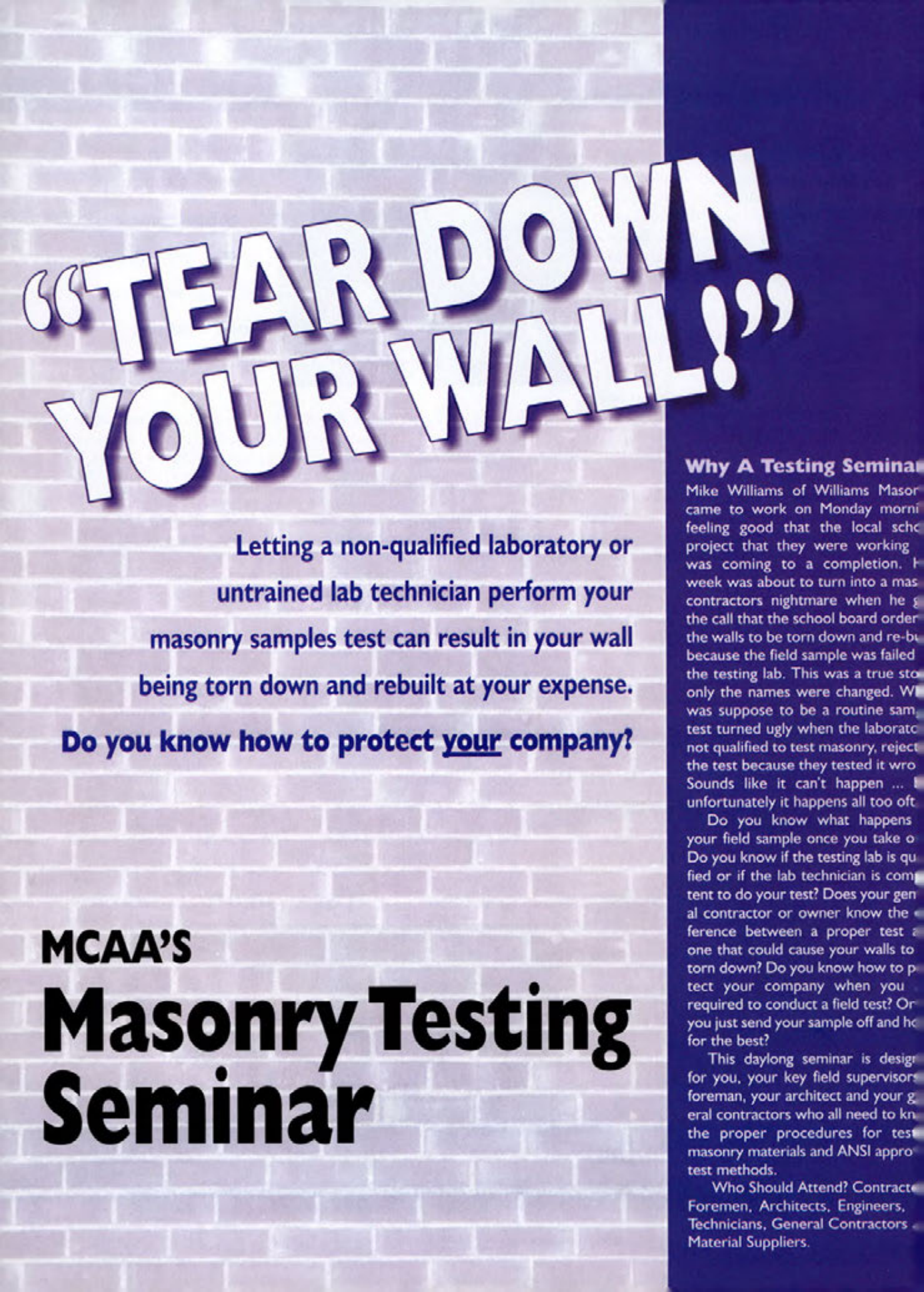 Masonry Magazine March 2003 Page. 58