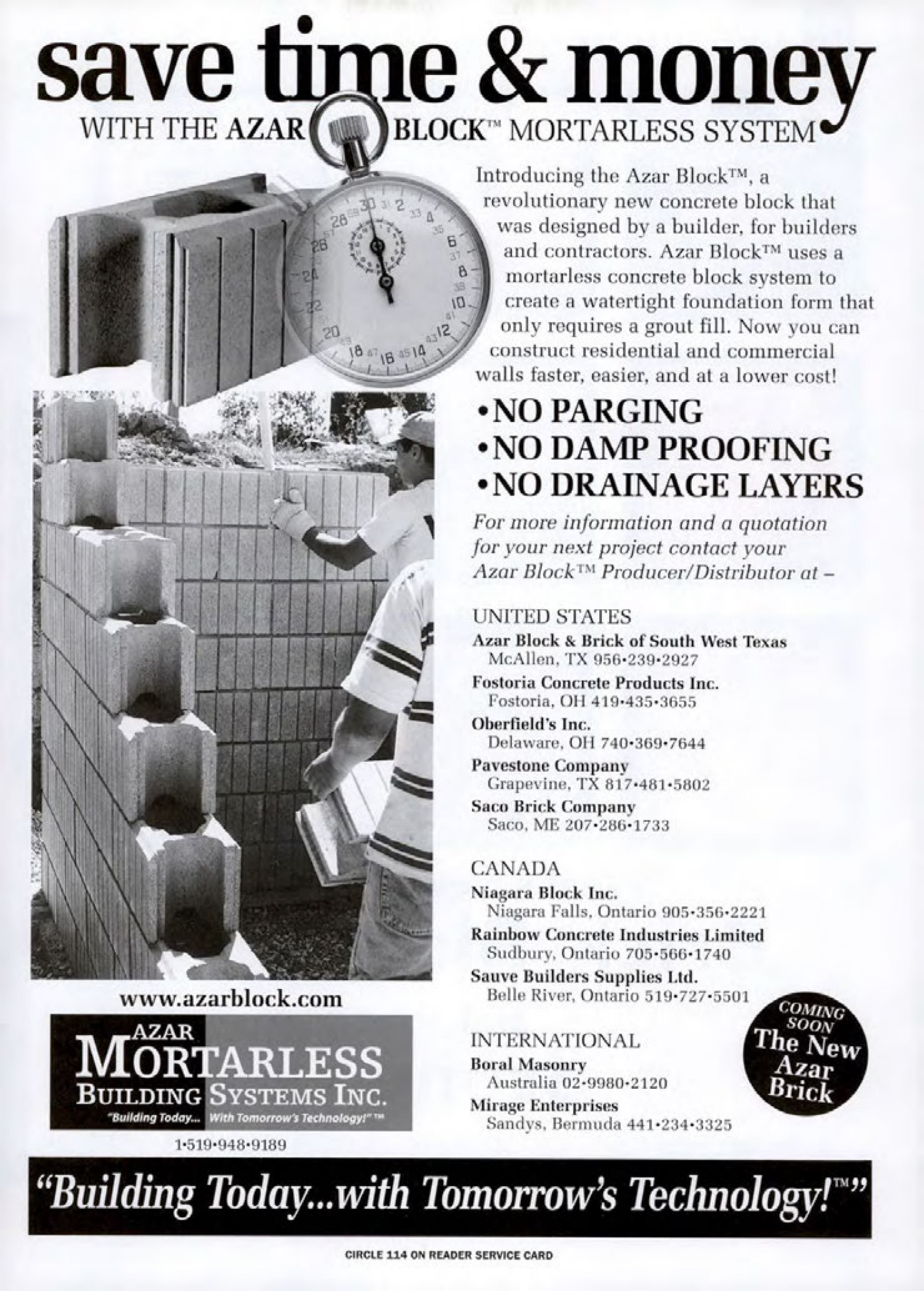 Masonry Magazine May 2003 Page. 15