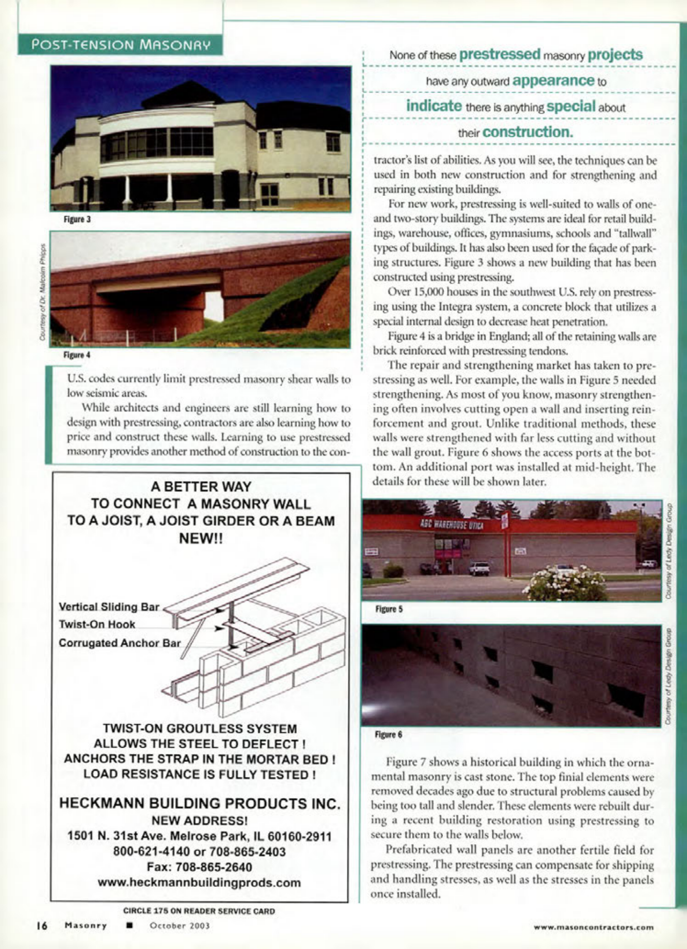 Masonry Magazine October 2003 Page. 18