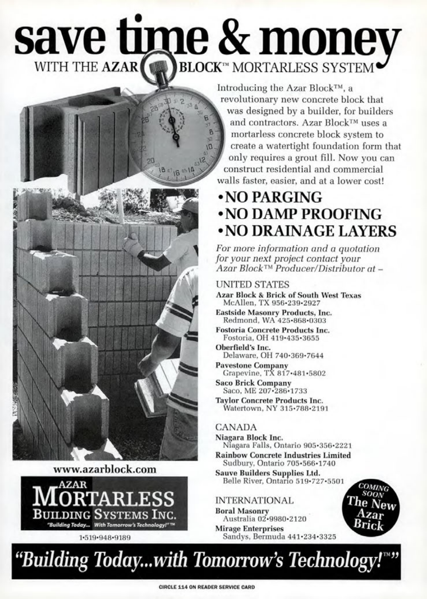 Masonry Magazine April 2004 Page. 13