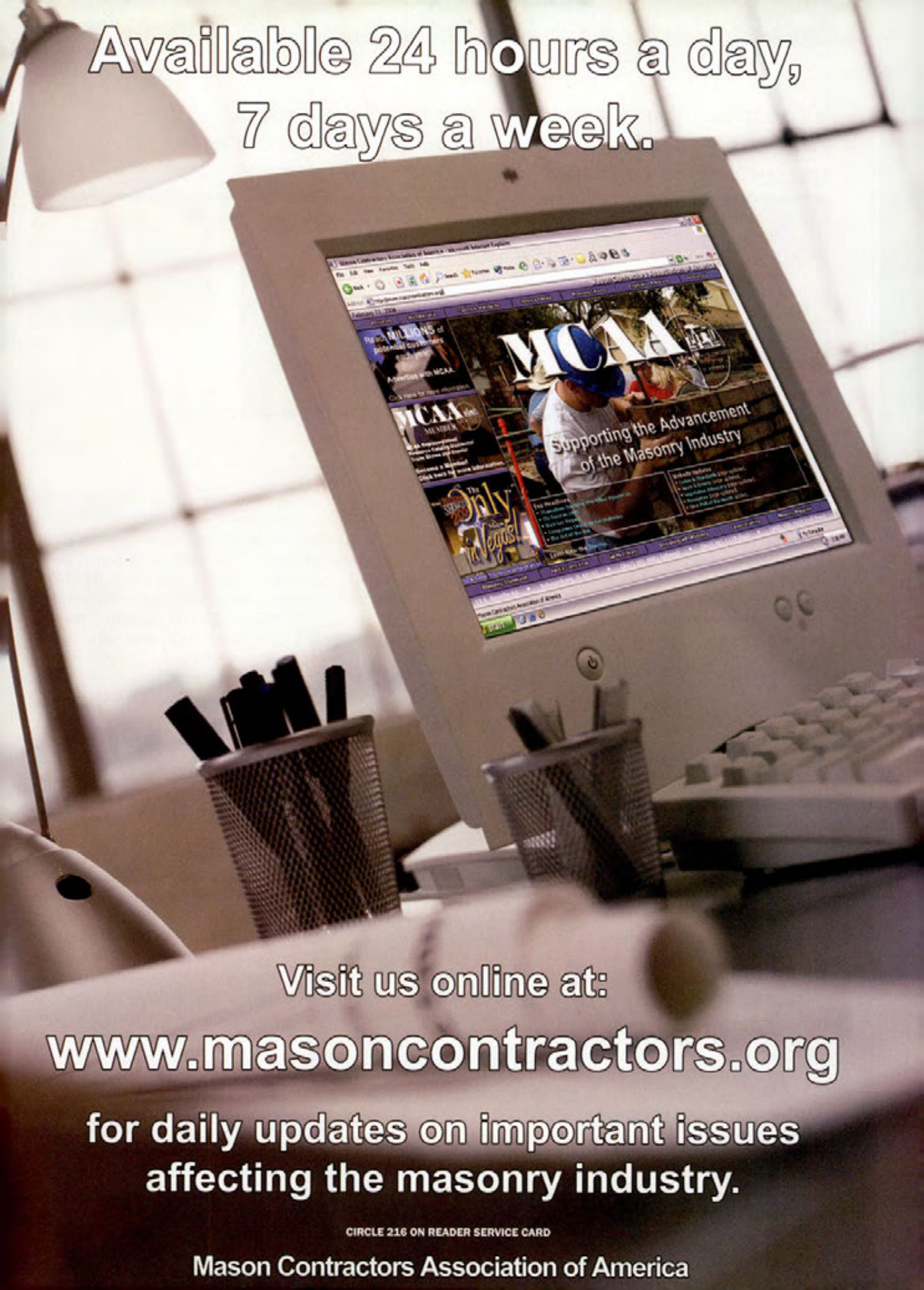 Masonry Magazine April 2004 Page. 57