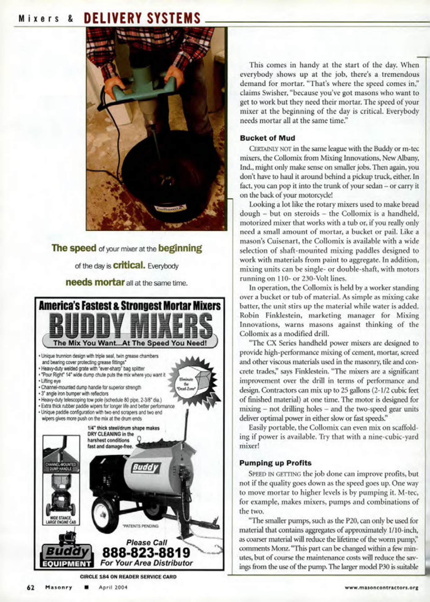 Masonry Magazine April 2004 Page. 64