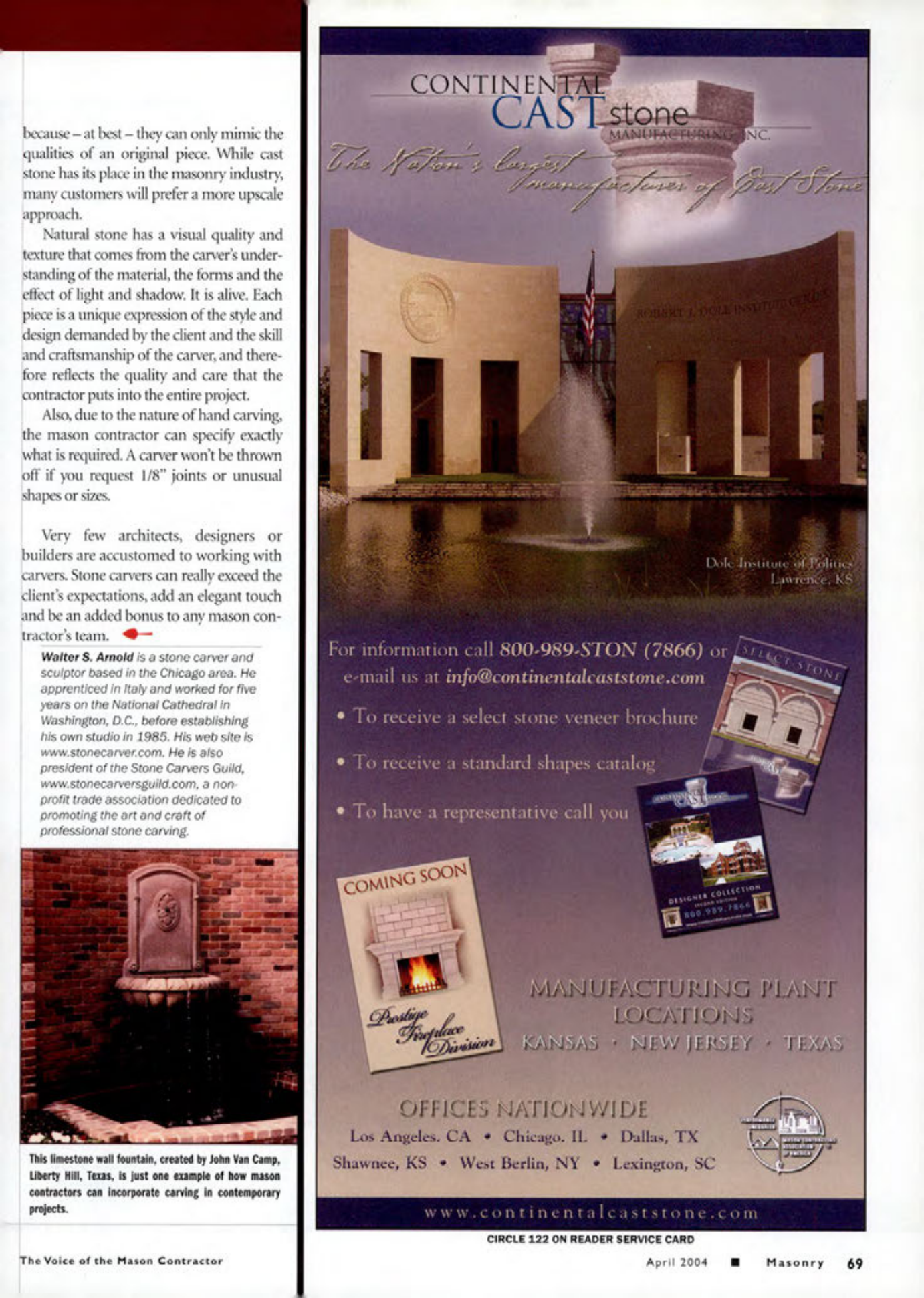 Masonry Magazine April 2004 Page. 71