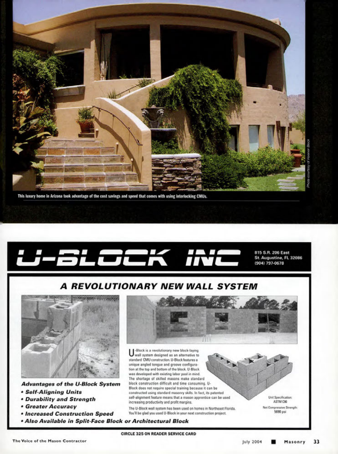 Masonry Magazine July 2004 Page. 35