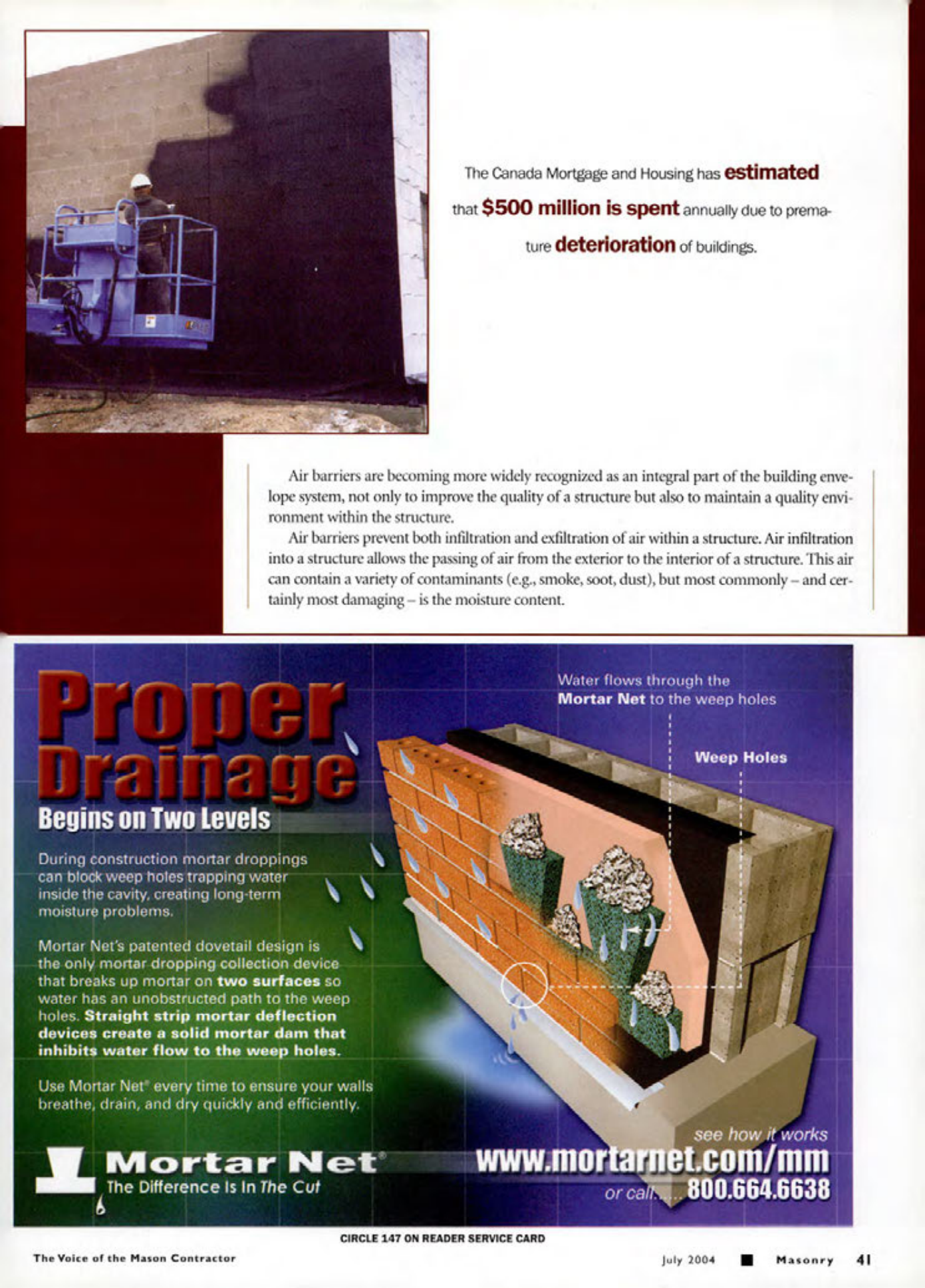 Masonry Magazine July 2004 Page. 43