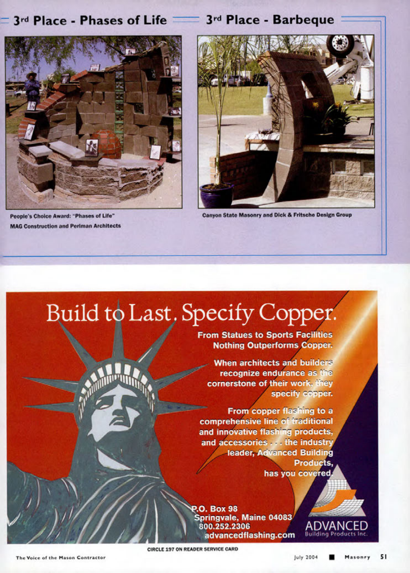 Masonry Magazine July 2004 Page. 53