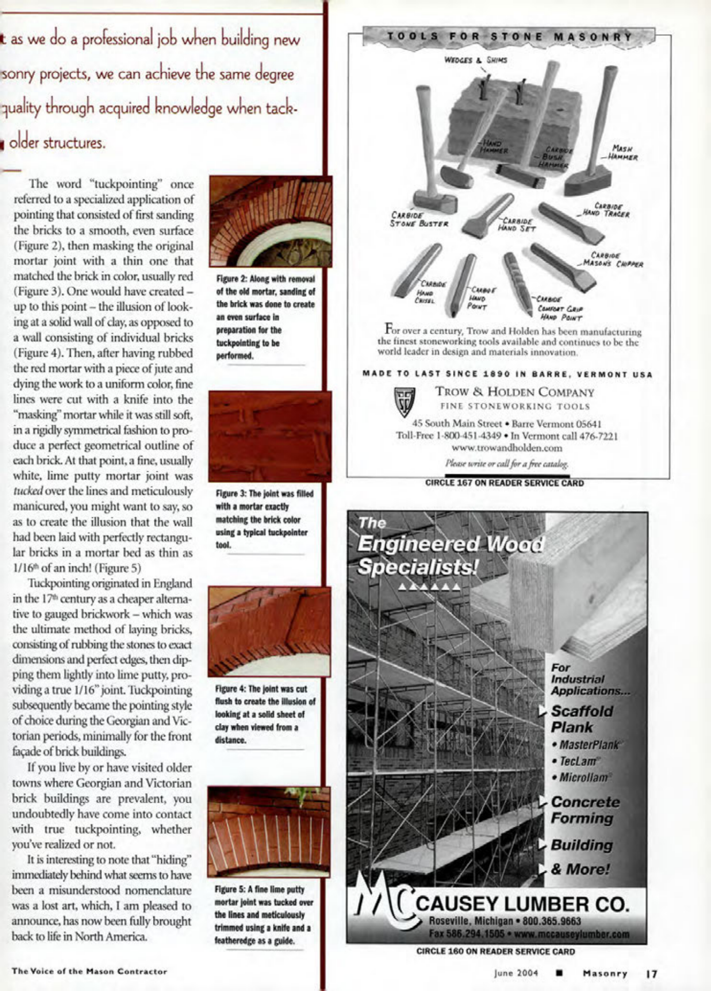 Masonry Magazine June 2004 Page. 19