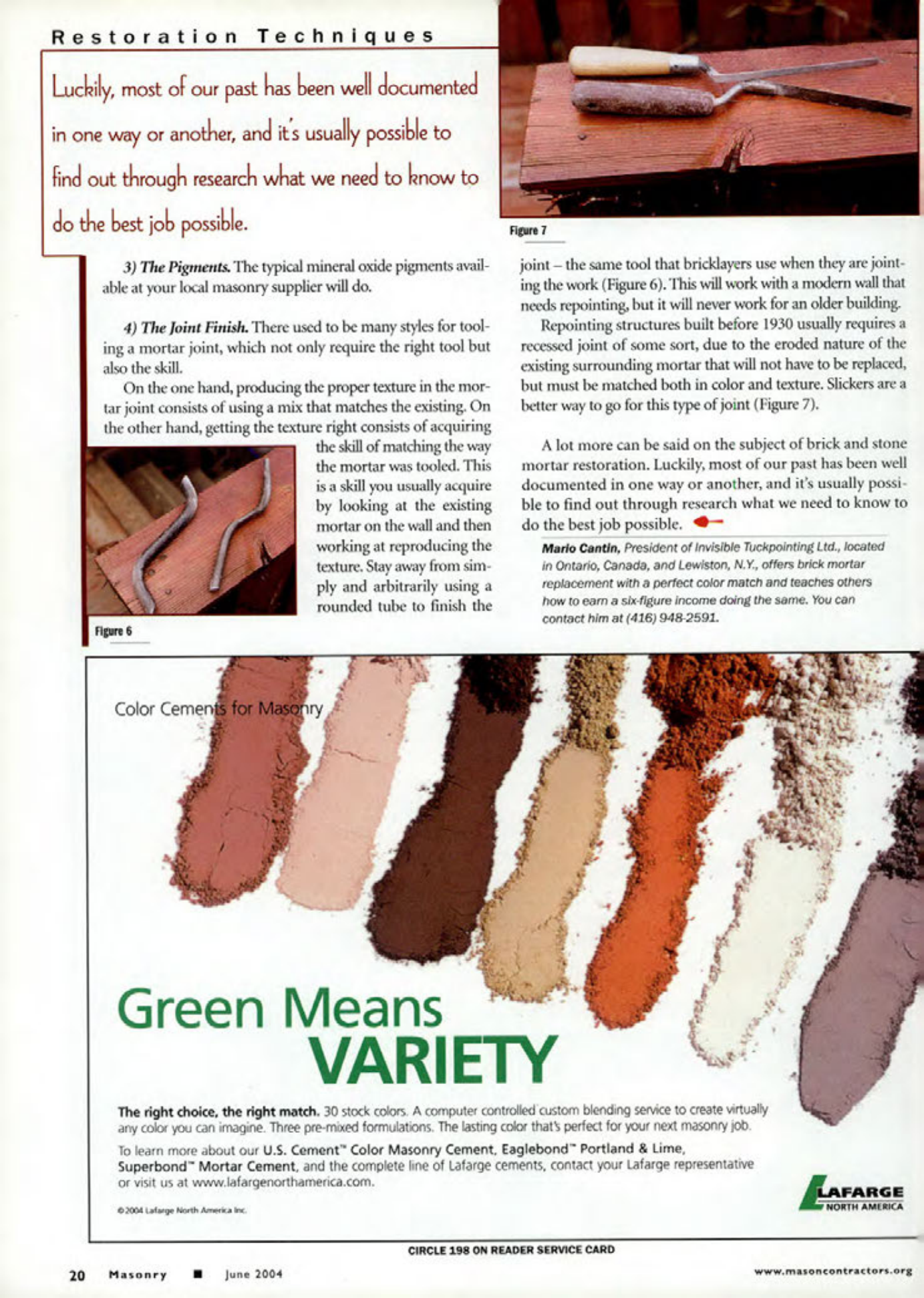 Masonry Magazine June 2004 Page. 22
