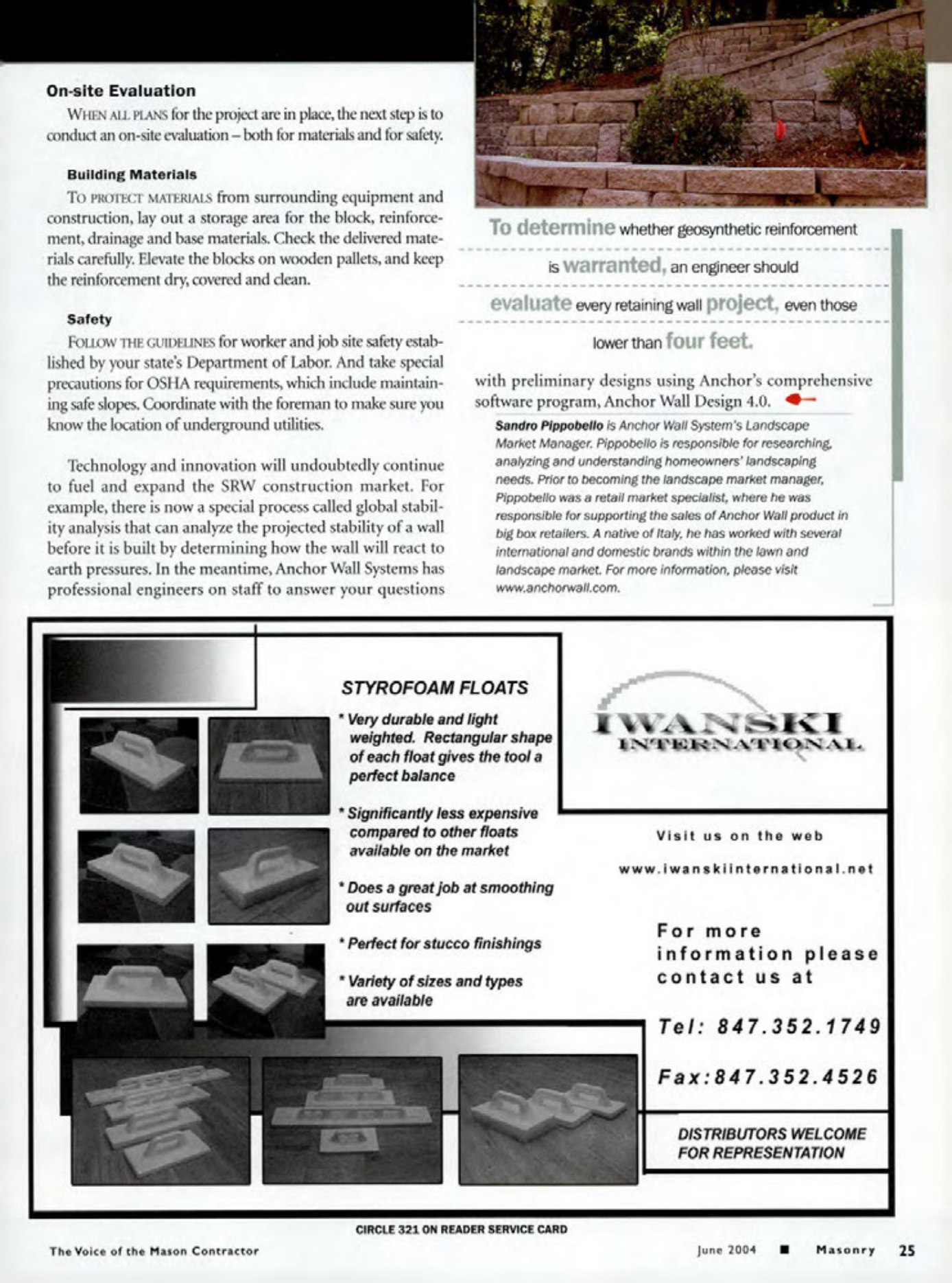 Masonry Magazine June 2004 Page. 27